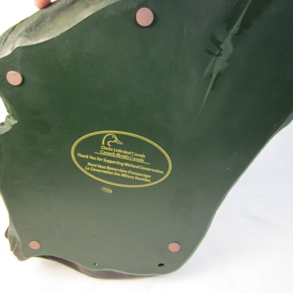 Ducks Unlimited Bradford Williams 2003 Black Lab Dog In Ammo Bag Statue 20" - Picture 13 of 15